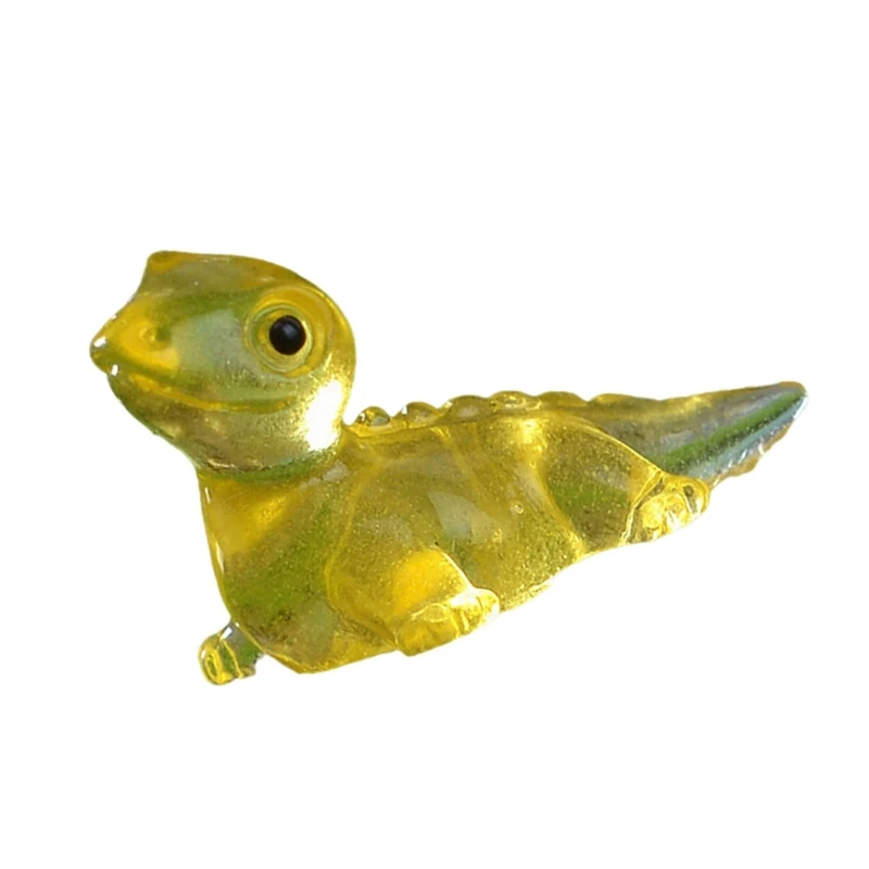 Set of 20 Glowing in Dark Miniatures Luminous Small Lizards for Garden Decors Dropship