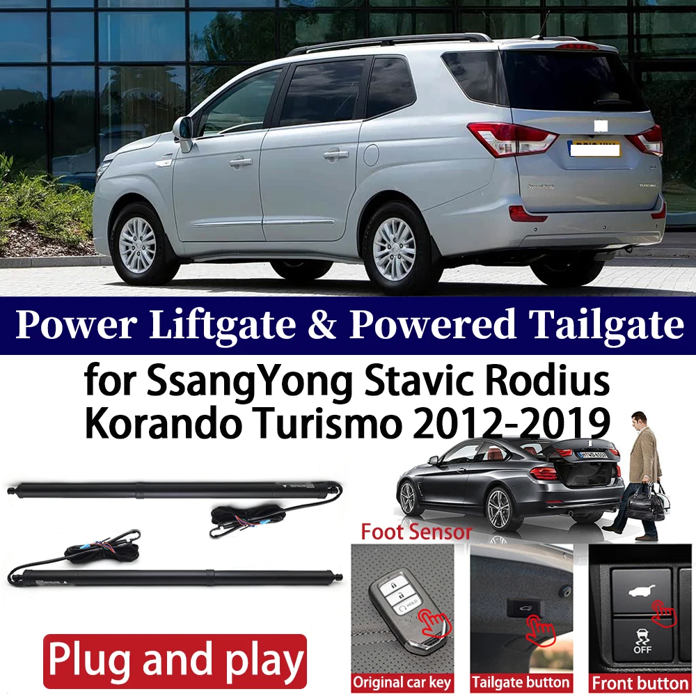 

for SsangYong Stavic Rodius Korando Turismo 2012-2019 Car Auto Power Electric Tailgate Liftgate Lift Trunk Closer System