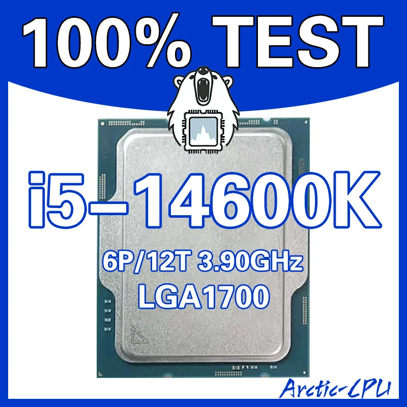 i5-14600K Arctic-CPU 100% ТЕСТ 6P/12T・3.90ГГц LGA1700