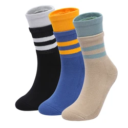 New Women Non-slip Yoga Socks Mid-tube Breathable Pilates Sports Sock Ladies Cotton Fitness Dance Ballet Indoor Floor Socks