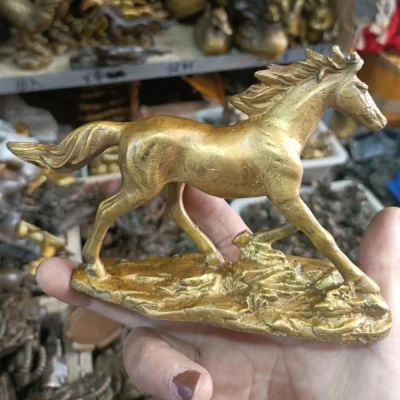 

Латунная фигурка лошади, успех, лошадь, орнамент, зодиакальная лошадь, тысяча миль, лошадь, латунная фигурка лошади