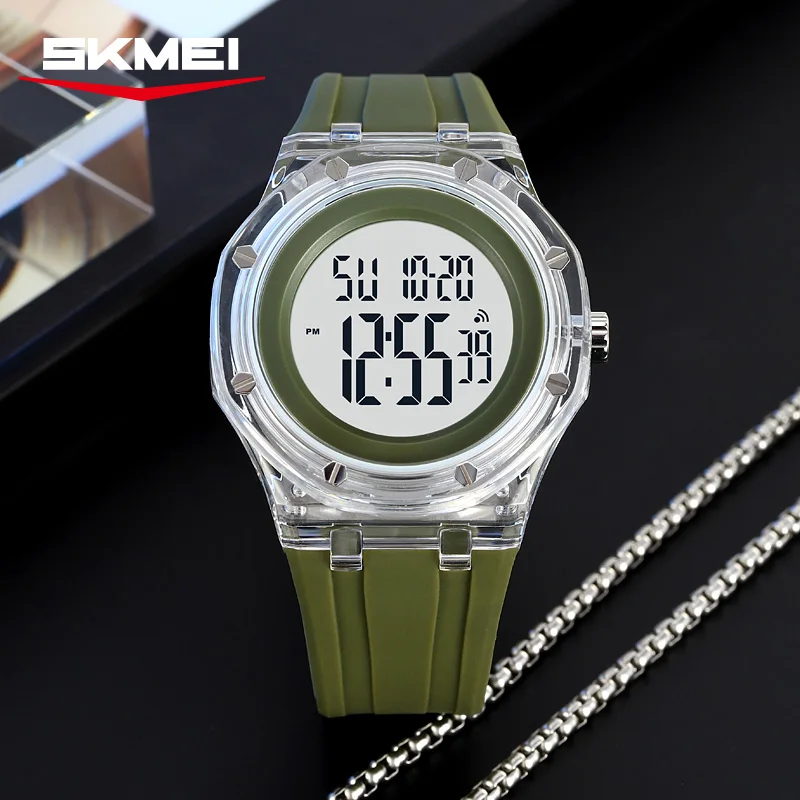 

SKMEI водонепроницаемые спортивные цифровые часы для мужчин и женщин, модные повседневные кварцевые часы с датой недели, светодиодные наручные часы Relogio Masculino