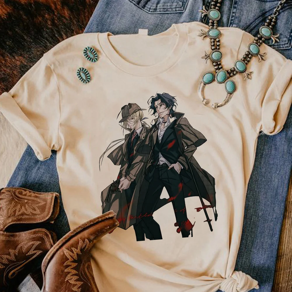 Moriarty the Patriot t-shirt da donna divertente top femminile manga anime abbigliamento