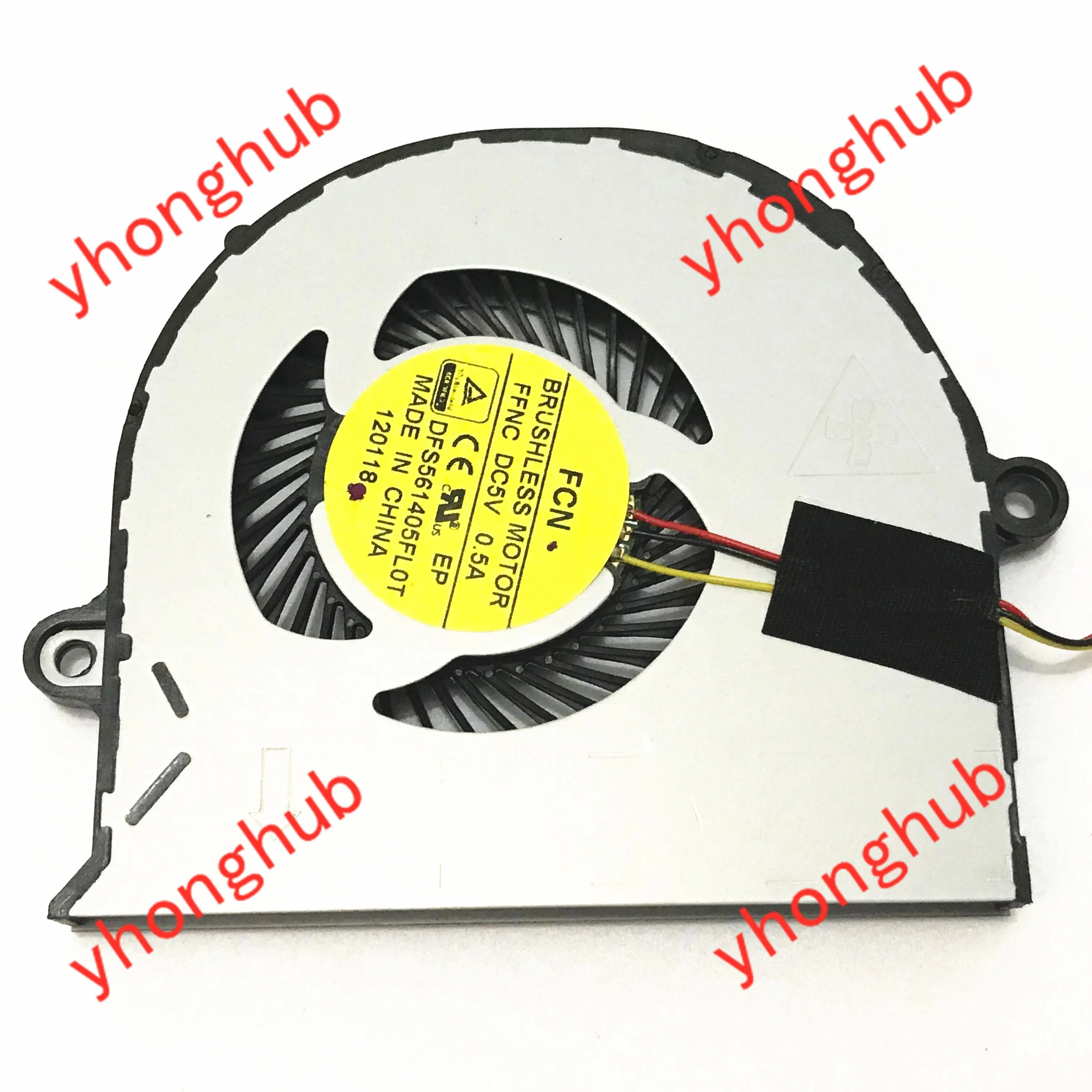 ADDA AD0305MB-K73 تيار مستمر 5 فولت 0.06A 30x30x07 مللي متر 2-سلك خادم مروحة التبريد