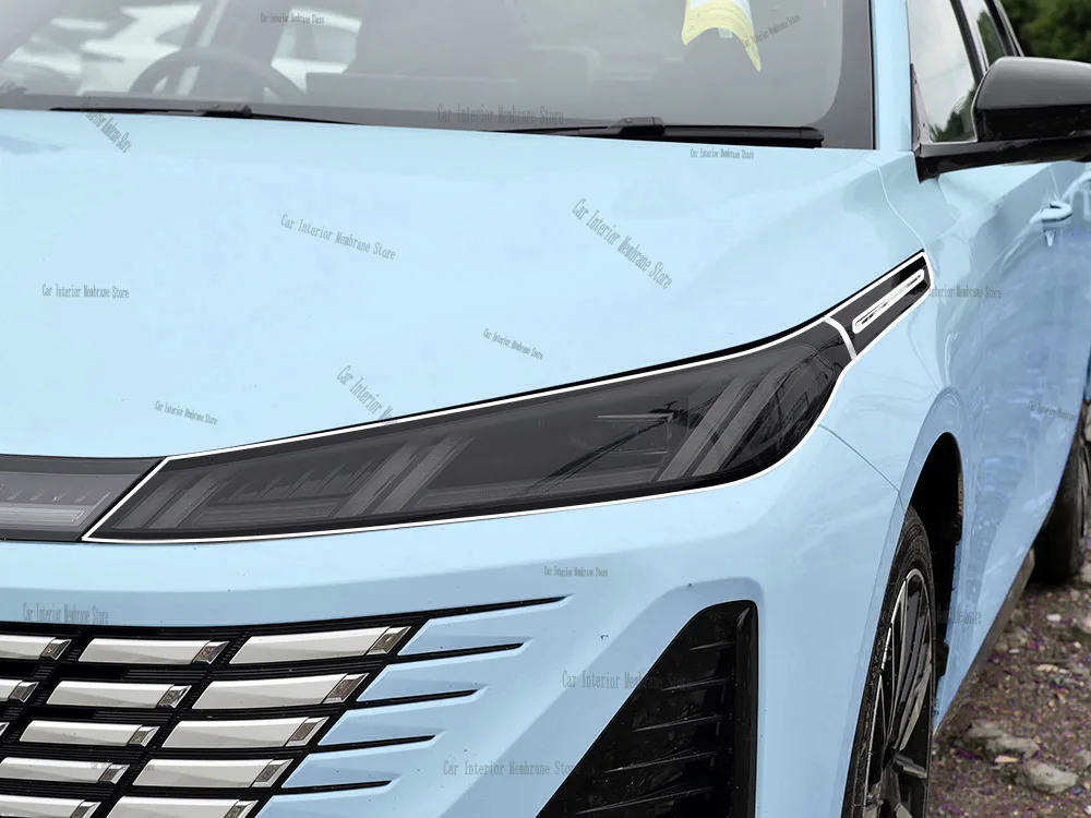 changan-eado-plus-hev（2026-2027年モデル）用：外装ヘッドライト用傷防止フィルム、ヘッドライトカラー、修理部品、ステッカー