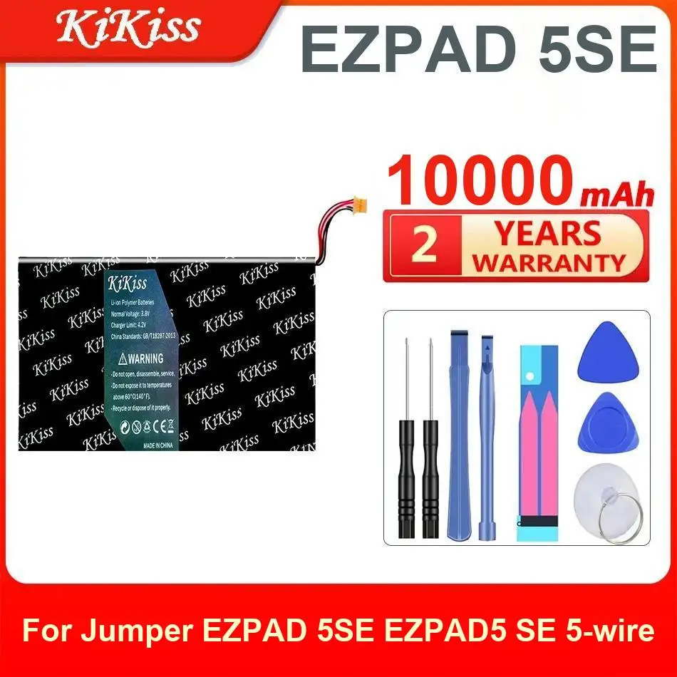 

Durable Long-Lasting Laptop Battery Ezpad 5SE For Jumper EZPAD5 Se 5-Wire 10000Mah