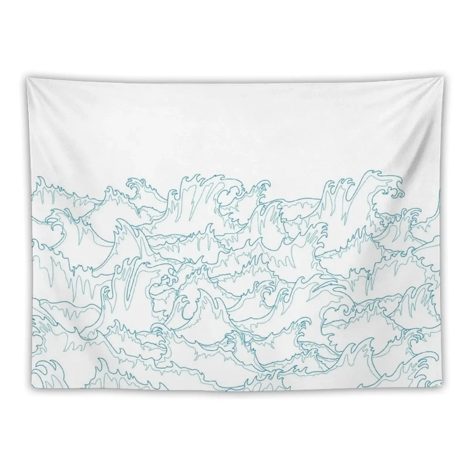 Laconic Ocean storm waves Tapestry House Decorations Nordic Home Decor Room Decoration Aesthetic Tapestry