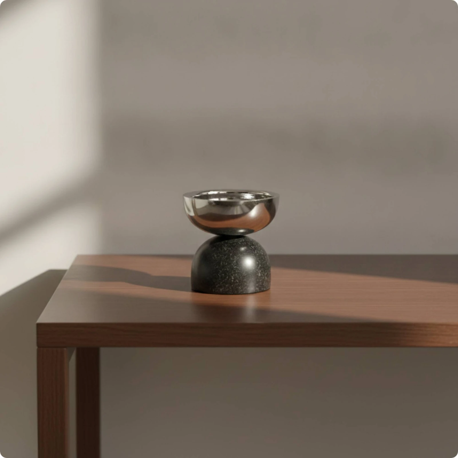 Marble Candle Holder Minimalist Sculptural Candle Holder Decor Polished Compact for Home Decorators, Table Styling, Living Room