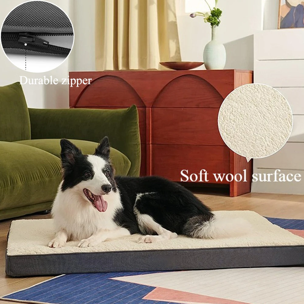 

1pc Dog Cage Dog Mat Removable and Washable Sponge Dog Nest Pet Mat Four Seasons Universal Cat Nest Pet Supplies Perrera양반 양용 개집