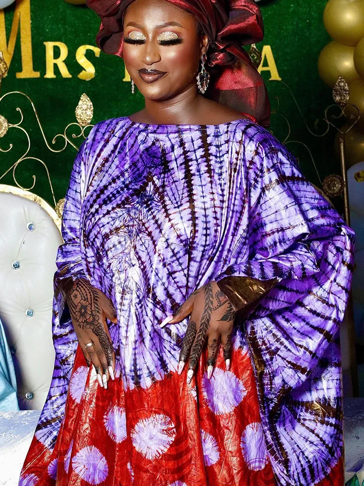 

Classic Charm African Printed Long Kaftan Robe | Plus Size Custom New Arrival for Housewarming Parties & Feasts