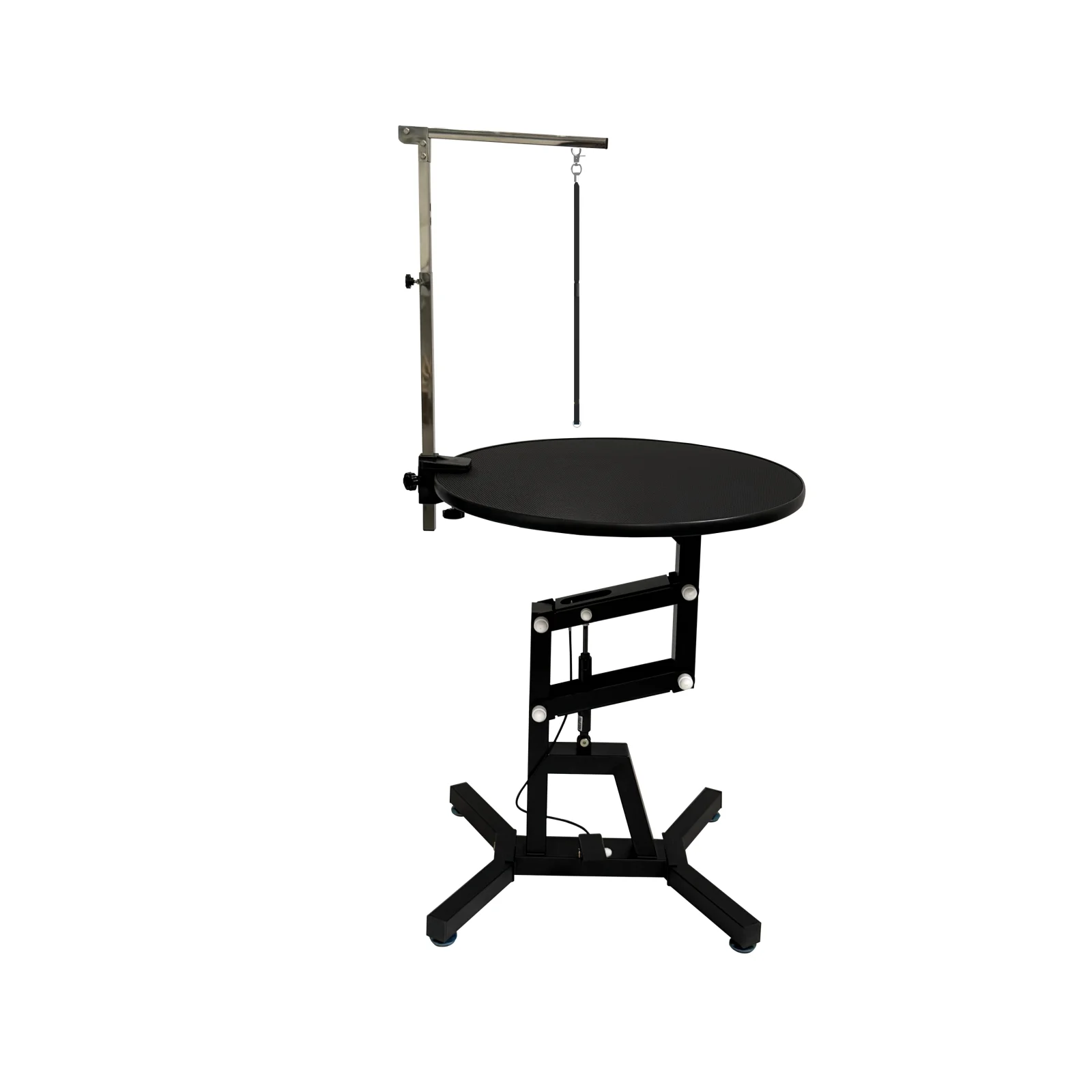 

Pet grooming table air pressure lift 360 degree rotation