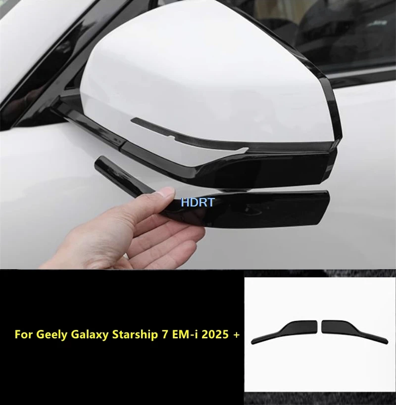 

Для Geely Galaxy Starship 7 EM-i 2025 + защитная декоративная защита, аксессуары для стайлинга автомобилей, крышка зеркала заднего вида, отделка зеркала заднего вида