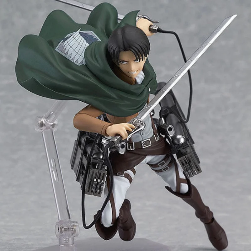 Attack On Titan Eren Jaeger Stehende Figur mit Schwert Abnehmbare PVC-Anime-Figur Sammlerstück Desktop-Ornament Modell Spielzeug Geschenke