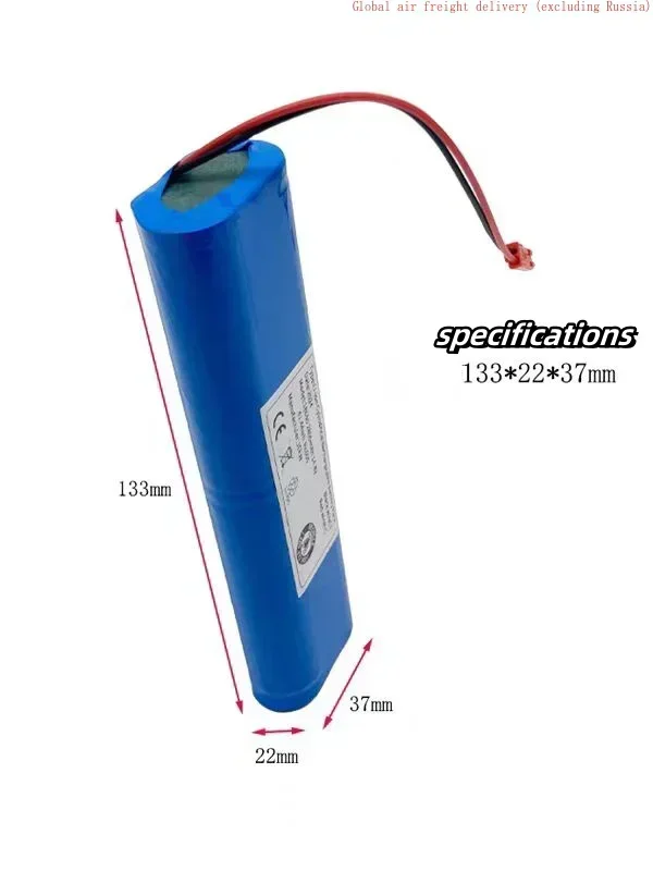 لبطاريات آلة الكنس Ecovacs 4S1P 14.4V-14.8V 6800mAh DF45 DF43، متوافقة مع سلسلة ILIFE V3 X750 V750 V5PLUS، إلخ