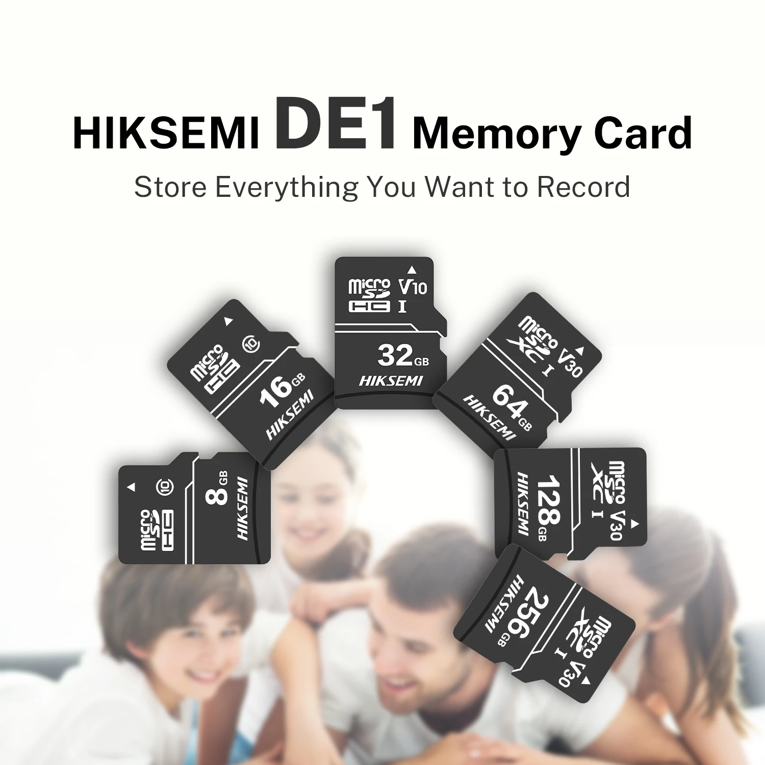 

HIKSEMI NEO HOME TF-карта | Карта памяти MicroSDHC/MicroSDXC (128G/256G) — V30 Class 10 C10, совместимая с камерой, планшетом и телефоном