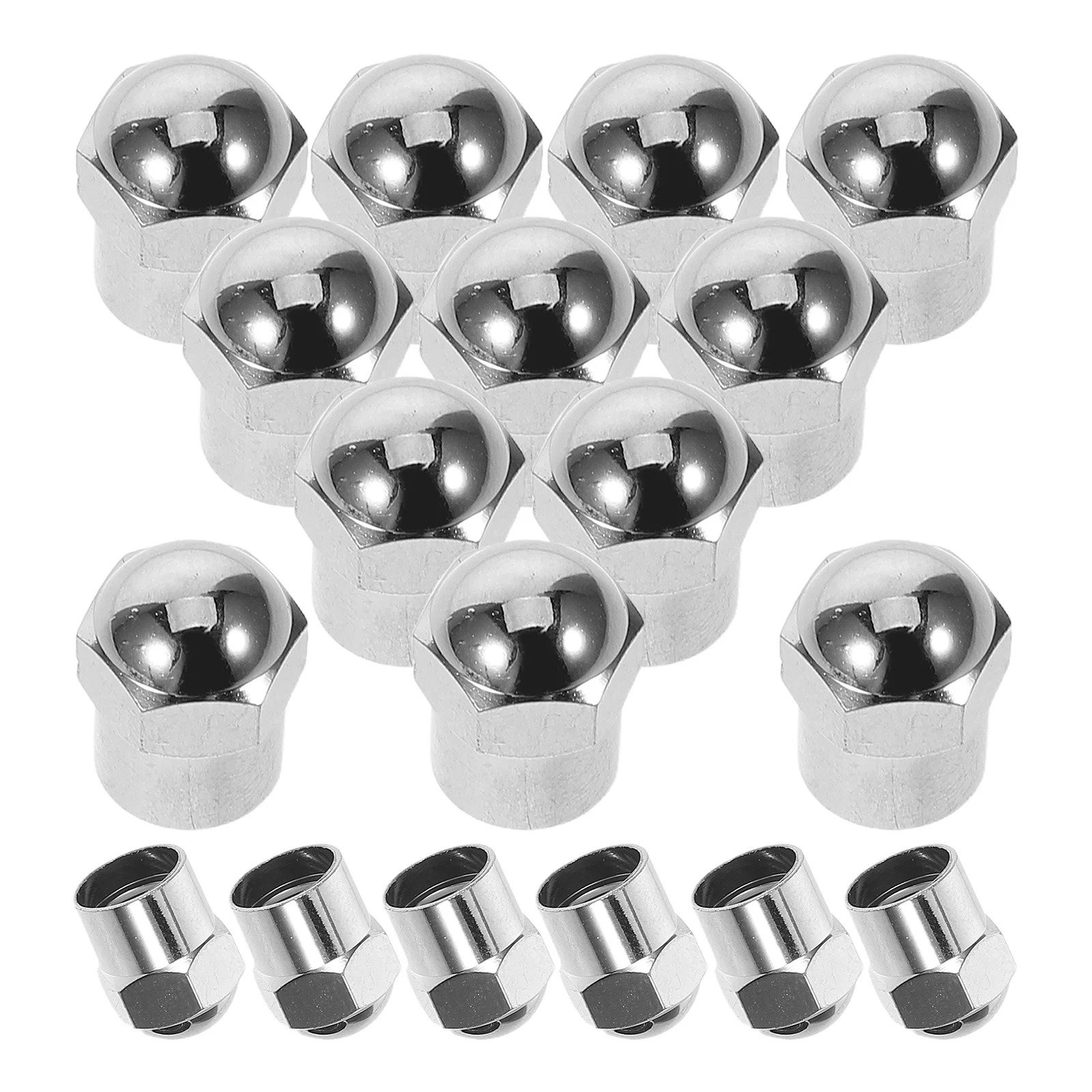 

100pcs Car Tire Caps Plastic Air Valve Cap Set Dustproof For Auto Bike Motorcycle Truck Valve Stem Covers Replacement Parts