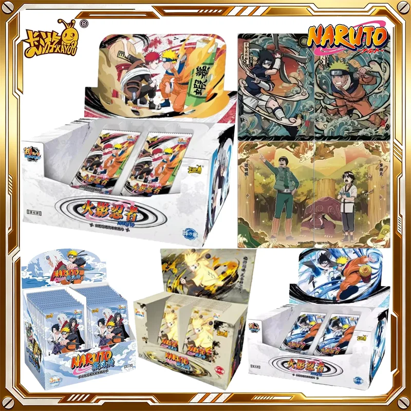 

Коллекционные карточки KAYOU Naruto: 7-я серия, загадочная коробка, аниме-карточная игра, подарки на день рождения и праздники для детей