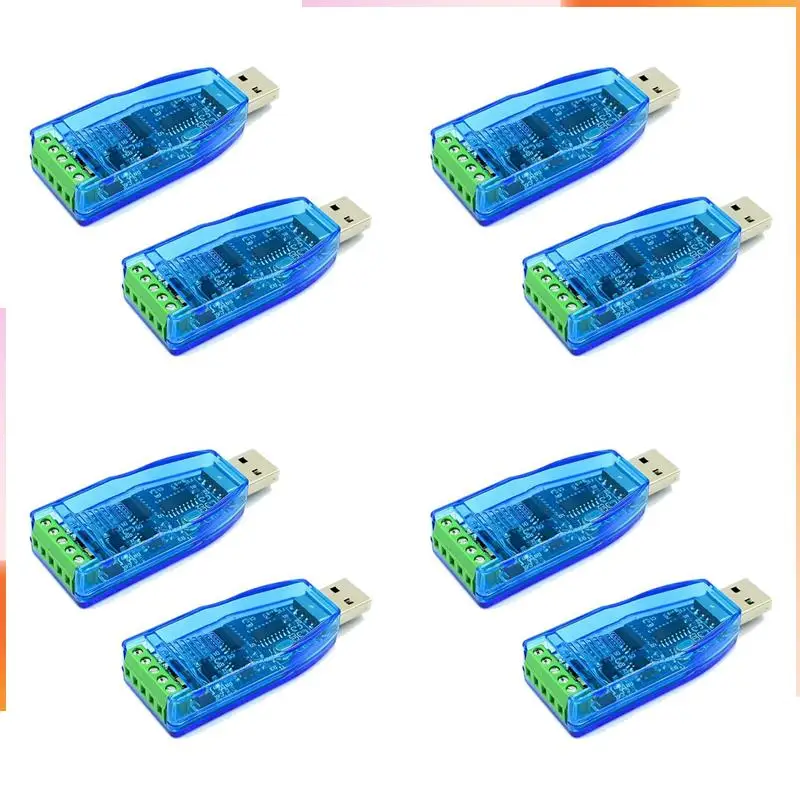 

A92Z 8 шт. USB-RS485 преобразователь изолирует модуль обновления промышленного телевизора защита от электростатического разряда CH340E стандартная плата разъема RS-485