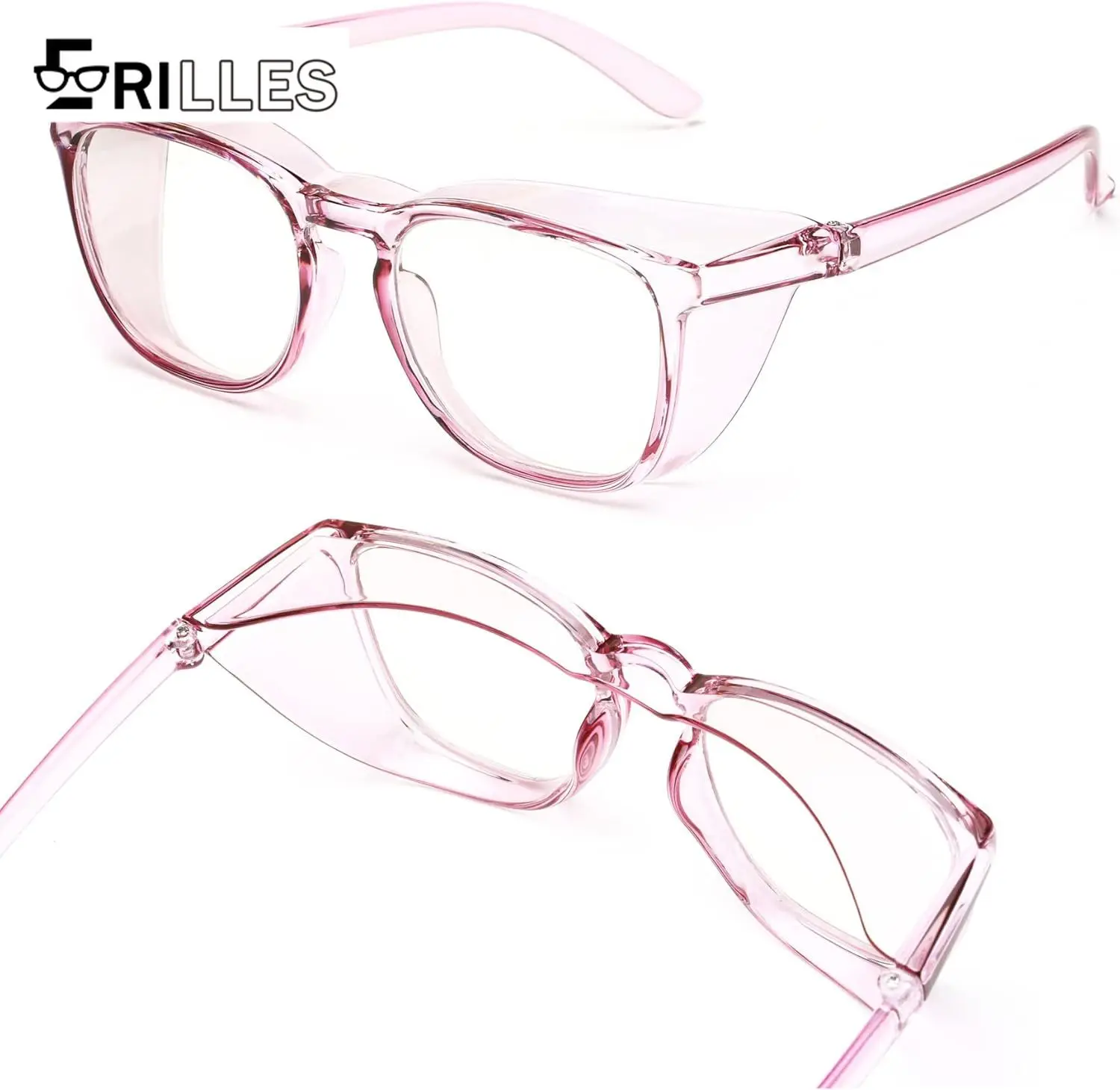 

Pollen Protection Glasses, Anti Blue Light & Anti Fog, Windproof Dustproof for Cycling, Allergy Season, Outdoor Sports