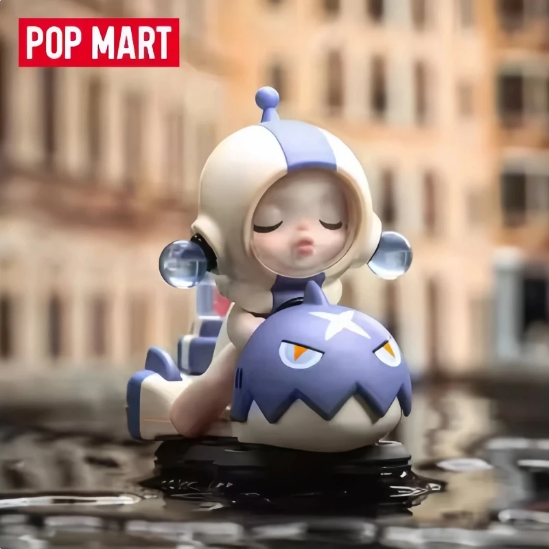 

Genuine POPMART SKULLPANDA Laid Back Tomorrow Series Blind Box Anime Figure Guess Bag Mystery Box Creative Trendy Gifts Kawaii