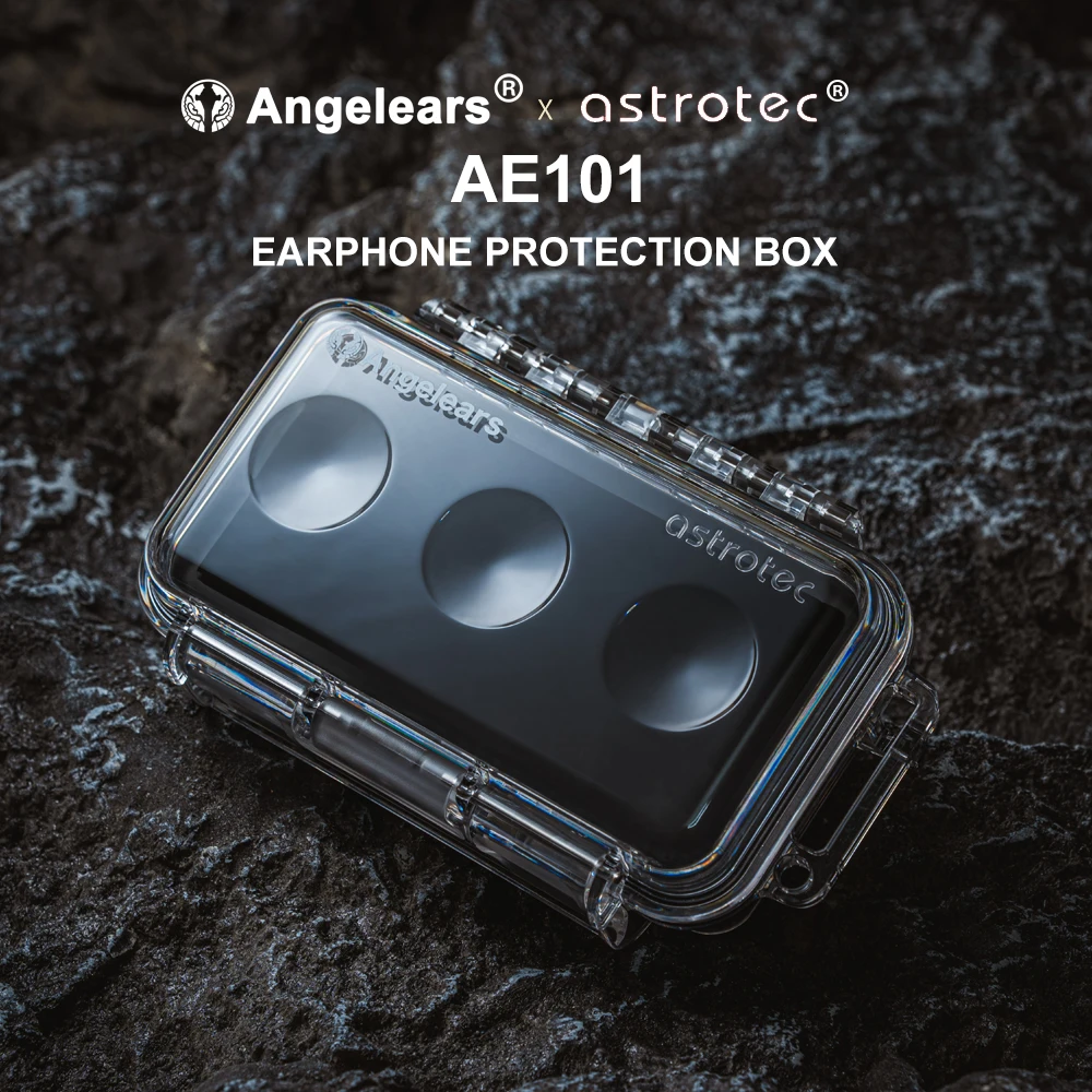 Angelears X Astrotec AE101 Protection Case Dustproof Earphone Cellphone Protection Box