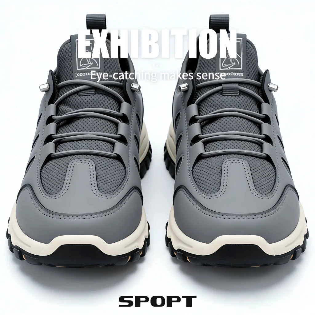 

Модные мужские спортивные кроссовки – прочная нескользящая обувь для походов и повседневной носки