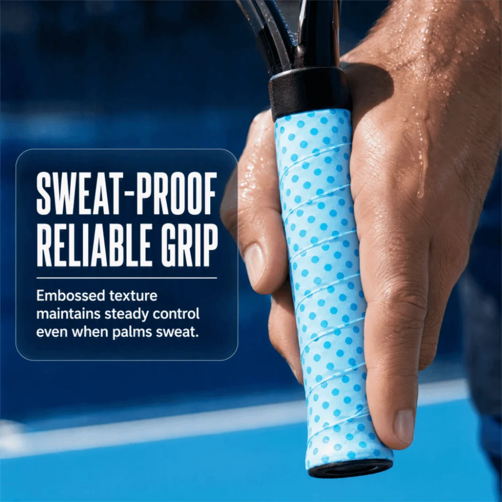 3pcs Thick Overgrip Tennis Racket Grip Tape Sweat Absorbing Handle Grip Band Badminton Racket Grip Tape Non-Slip Surface