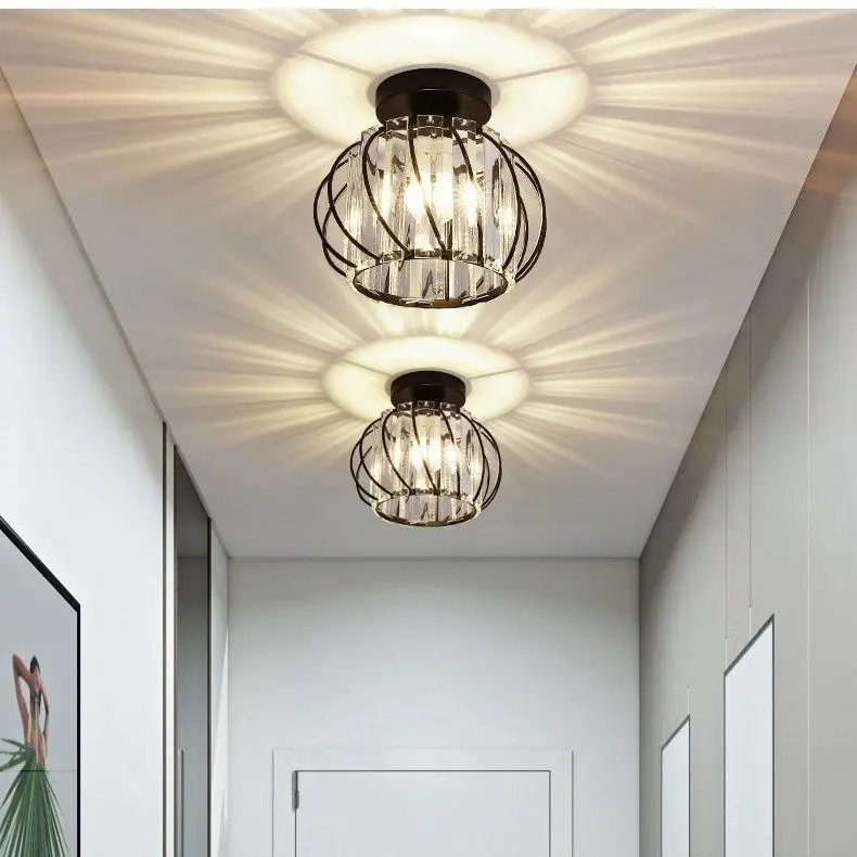 

2025 Luxury Living Room Chandelier Dining Room Master Bedroom Ceiling Light Corridor Aisle Light Modern Interior Decor Lighting