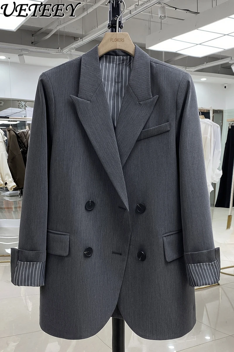 chaqueta-de-traje-gris-para-mujer-abrigo-elegante-con-manga-a-rayas-diseno-de-sentido-pequeno-prendas-de-vestir-exteriores-otono-e-invierno-2023