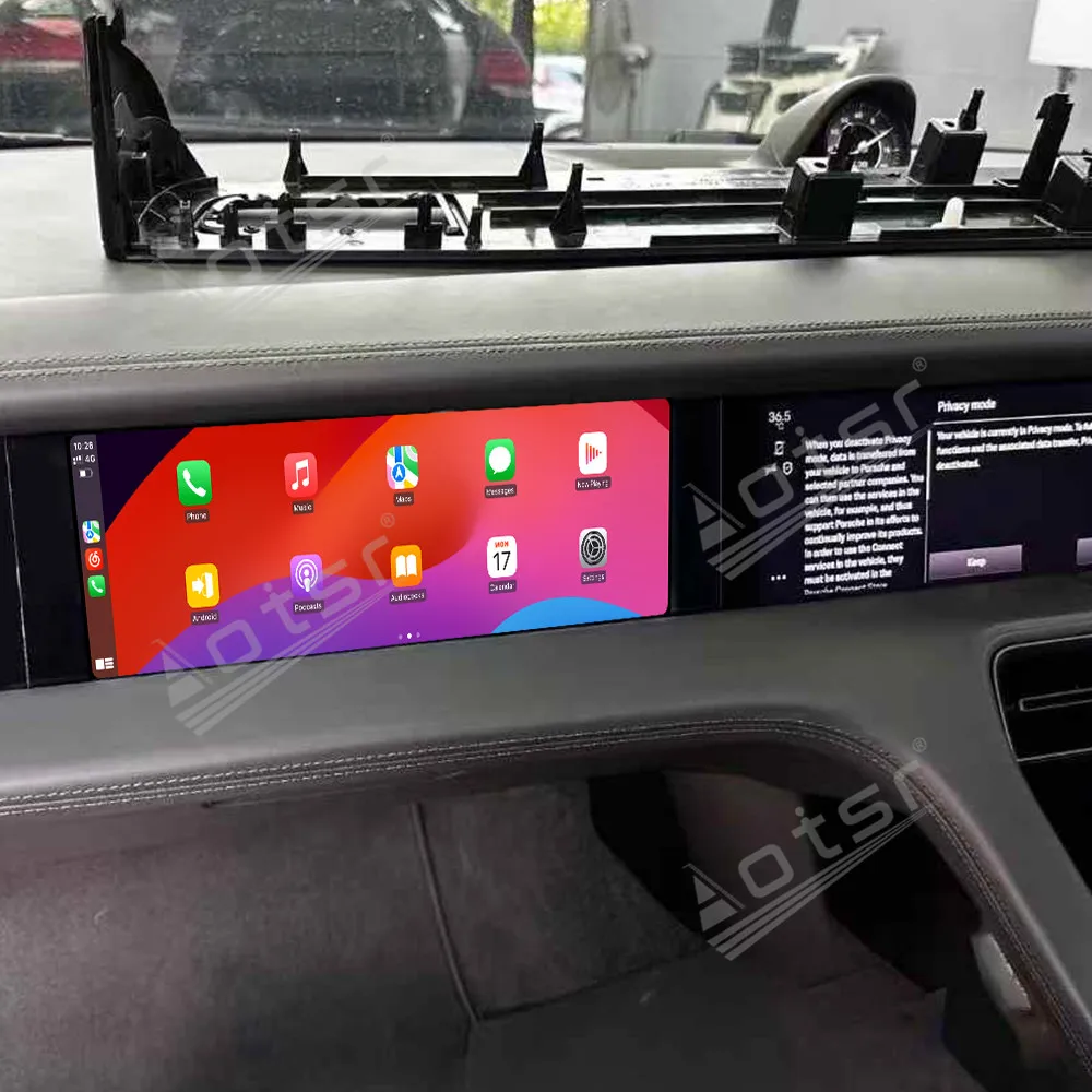 

11-дюймовый Android 13 для Porsche Taycan 2019-2025 дисплей GPS-навигация Carplay автомобильный радиоприемник HD сенсорный экран стерео авто головное устройство