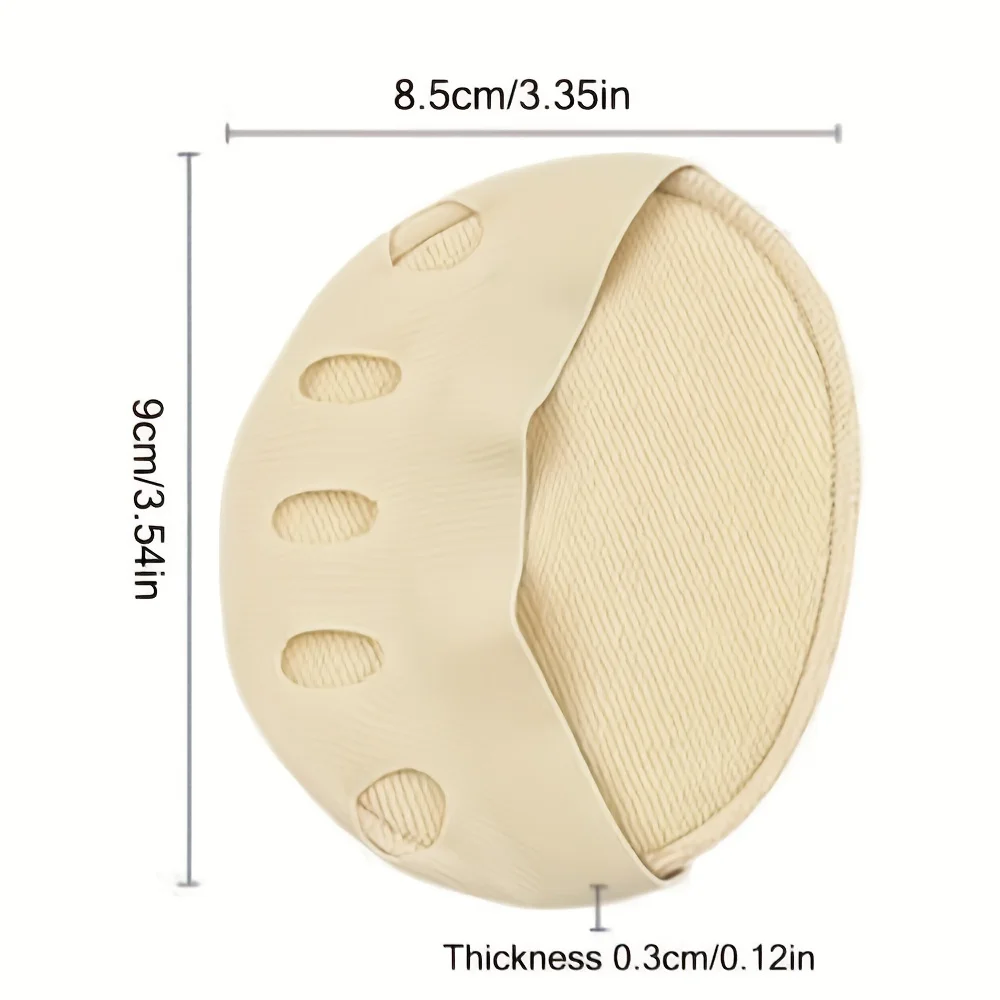 Foot Pad High Heel Forefoot Pad, Soft Invisible Metatarsal Support, Non-Slip And Anti-Foaming Insole Comfortable Insole