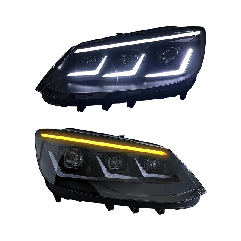 

For VW Sharan 7n 2012-2019 LED Head Lamp Upgrade New Condition Front Light Headlamp Volkswagen Sharan Accessories