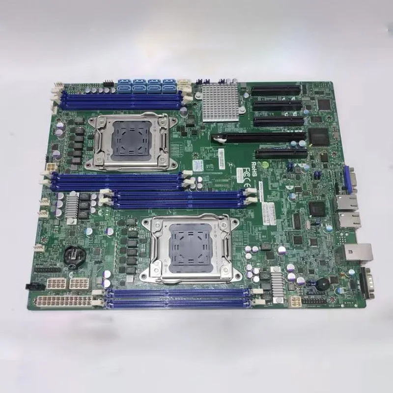 For Supermicro Server Motherboard LGA 2011 DDR3 PCI-E3.0 IPMI2.0 X9DRD-LF-TW008 X9DRD-LF