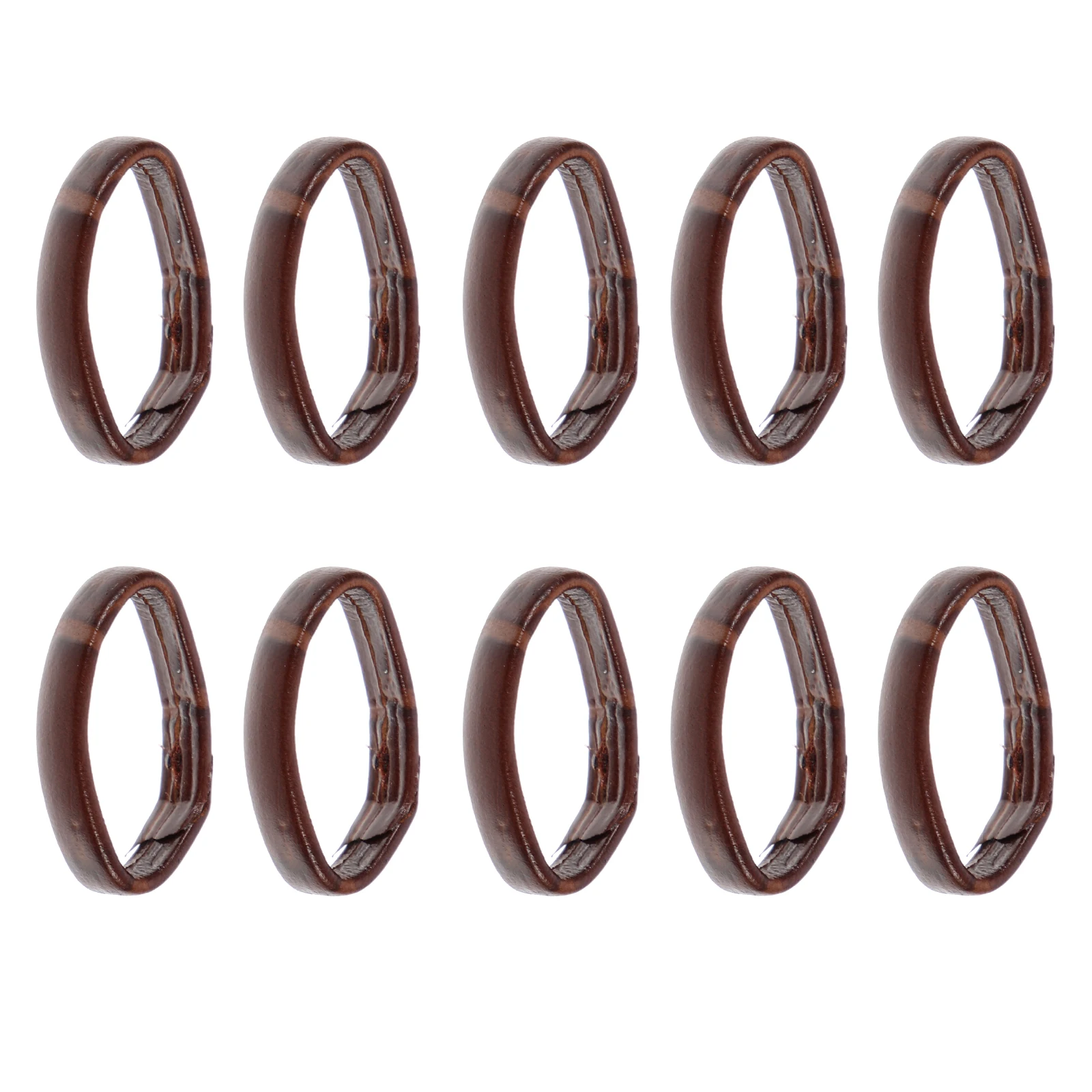 

10 Pcs Watch Band Loops Replacement Rings Accessories Durable Lightweight Watch Hoops Wear Resistant Parts
