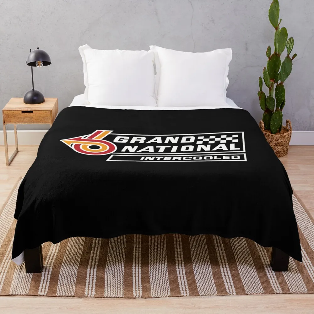 

Buick Grand National Intercooled Logo Throw Blanket Personalized Gift Luxury Blankets