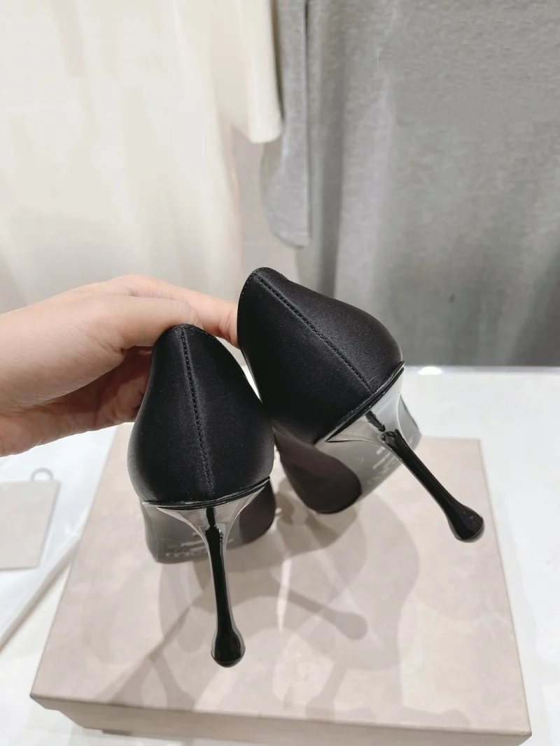 New Sexy Pointed-toe Women's Sandals Fashion Brand Buckle Designer 2026 Summer Comfortable Women's Stiletto Heels view 5