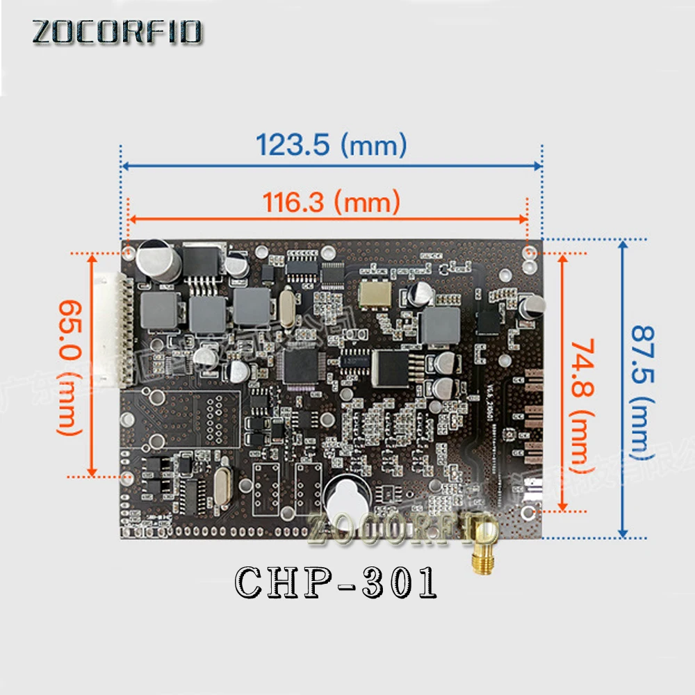 USB/RS232/485/Wigan UHF RFID Reader writer Long Range Antenna Uhf RFID module with free SDK tag for Raspberry pi