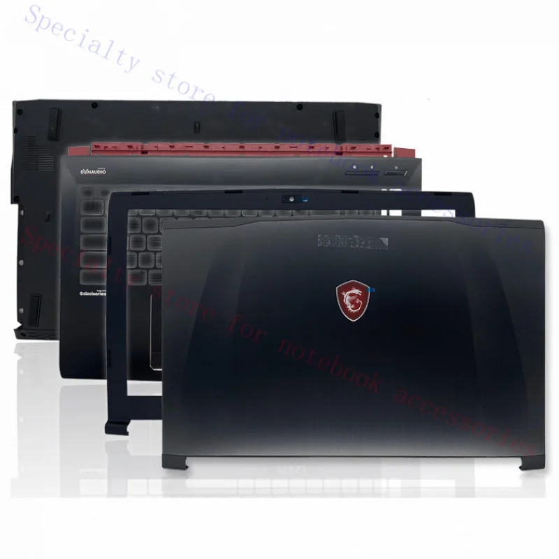 

R+ For MSI GE62 MS-16J1 J2 J4 J5 J9 JB Laptop LCD Back Cover A/B/C/D Cover Black