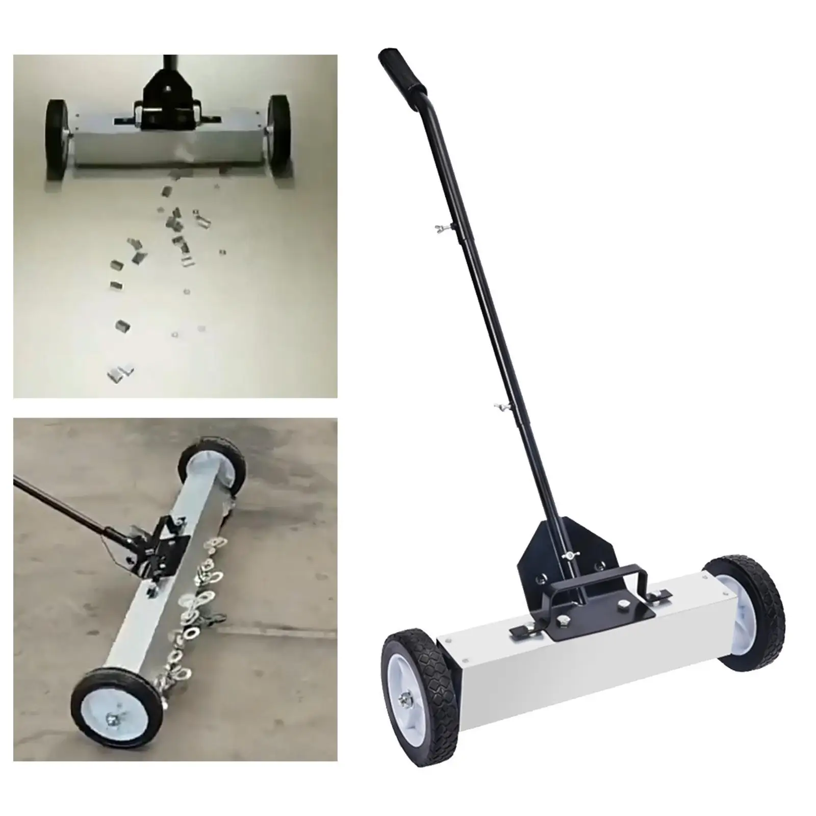 

Metal Cleaning Pickup Metal Metal Sweeper Metal Cleaning Tool Anti Slip Push Metal Pickup Tool for Automotive Repair