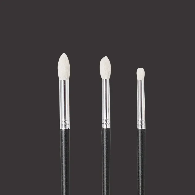 Goat Hair Tapered Crease Blending Brush Eyeshadow Make Up Cosmetic Kit Smudge Eye Makeup Brushes