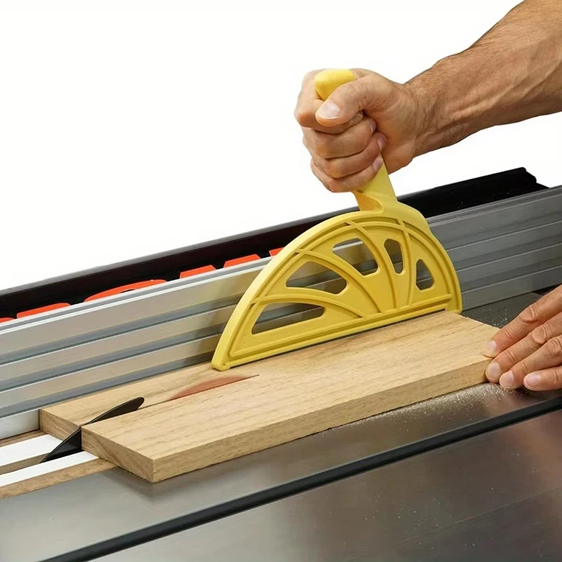 

1pc Push Block For Table Saws, Router Tables, And Jointers, Offset Handle Push Stick