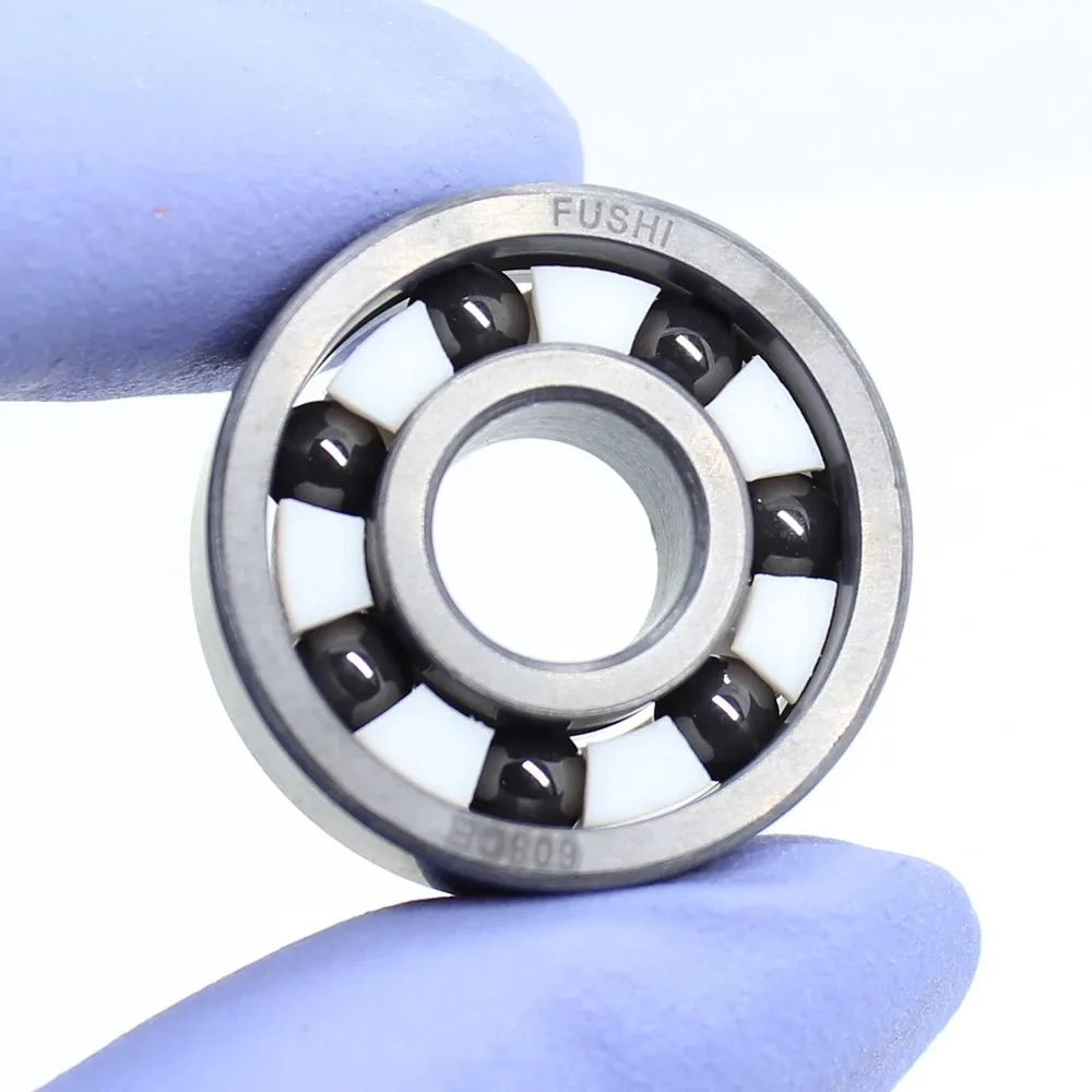 608 Full Ceramic Bearing ( 1 PC ) 8*22*7 mm Si3N4 Material 608CE All Silicon Nitride Ceramic Ball Bearings