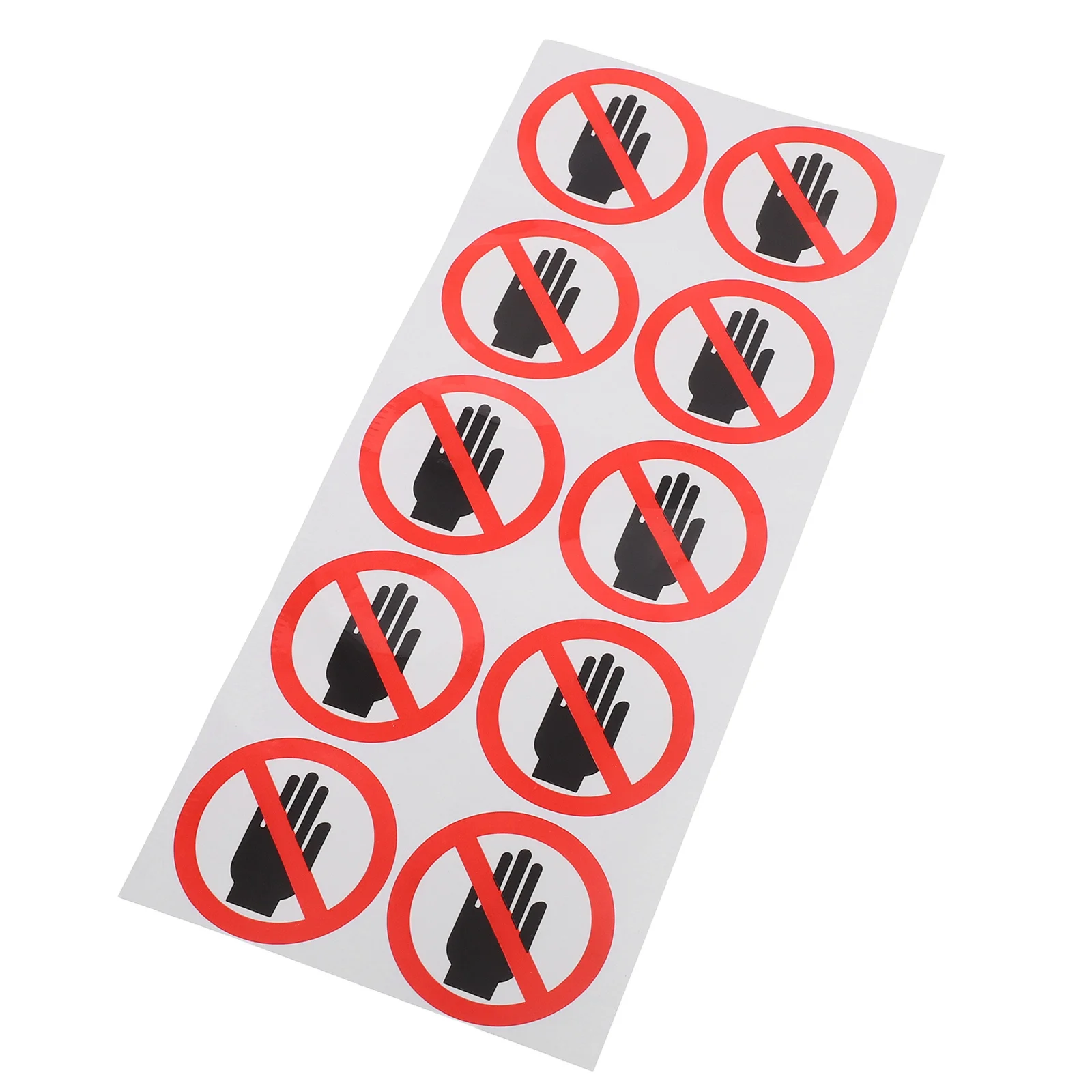 

Не прикасайтесь к наклеек, предупреждающие наклейки, водонепроницаемые этикетки безопасности для домашнего офиса, заводской лаборатории, предупреждающие знаки высокой видимости в помещении