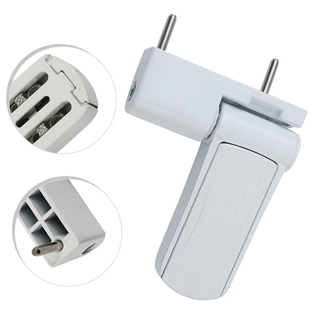 3D Adjustable Concealed Hinge for Wooden and MDF Doors Zinc Alloy Body 117 mm x 93 mm Slim Profile European Style