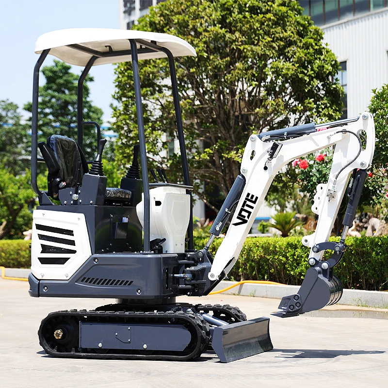 1000kg Mini Excavator For Construction Recruit Agent  Diesel Micro Crawler Digger  Price Miniature 1 ton  Mini Bagger