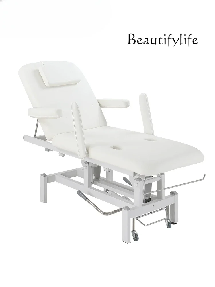 Multifunctional electric beauty bed can lie down and massage beauty salon special eyebrow tattoo bed comfortable