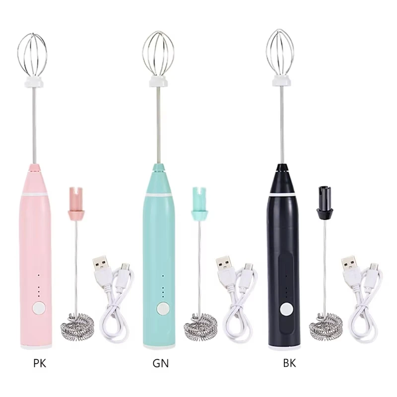 رغوة الحليب المحمولة، مضرب البيض الكهربائي 3 سرعات، ماكينة القهوة المحمولة، صانع كريمة كعكة الحلوى، خلاط المطبخ المنزلي