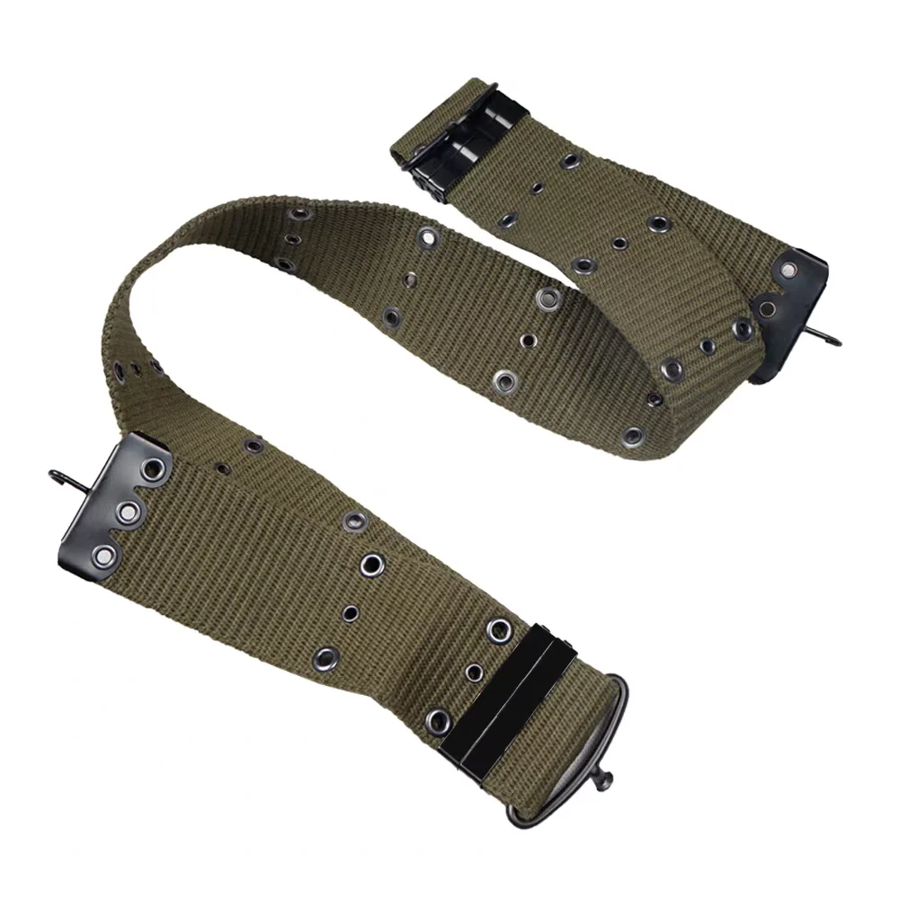 Vietnam war US M1961 M1956 belt pure cotton tactical belt copy export Length 1.25 meters, width 5.8 cm