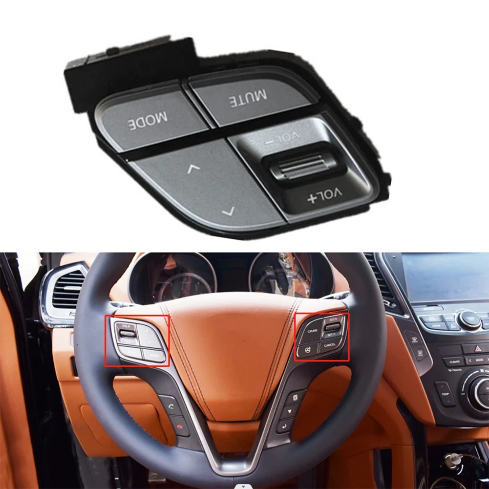 967302W000 Steering Wheel Button Volume Control Switch for Hyundai Santa Fe 2012-2017 96700-2W100 96700-2W350 A