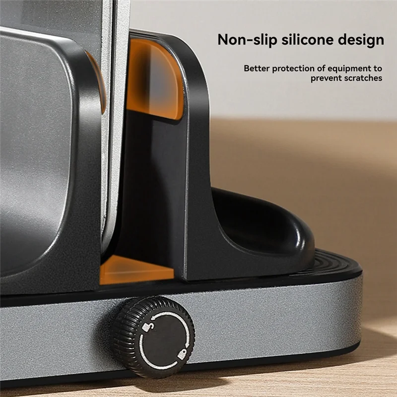 حامل كمبيوتر محمول عمودي من Joyroom حامل هاتف ولوحي قابل للتعديل لـ HP وDell - JR-ZS374